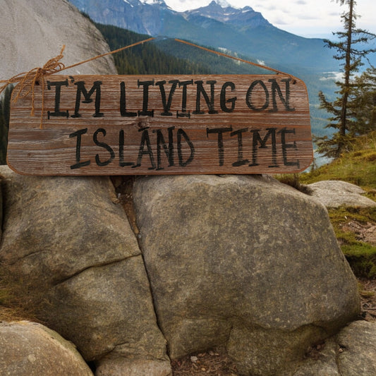 I'm living on island time